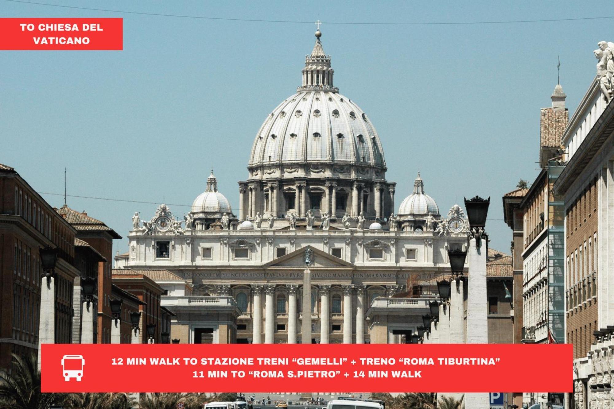 Ospedale Gemelli-Vaticano Domus Di Pace 1Bdr Roma Eksteriør bilde